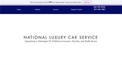 Desktop Screenshot of nationalluxurycars.com